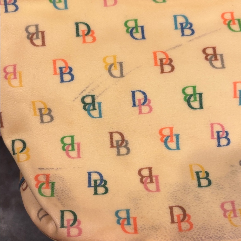 Dooney & Bourke Multicolor Logo Shoulder Bag - Picture 3 of 9